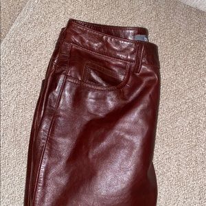 COPY - Bootcut Leather Pants